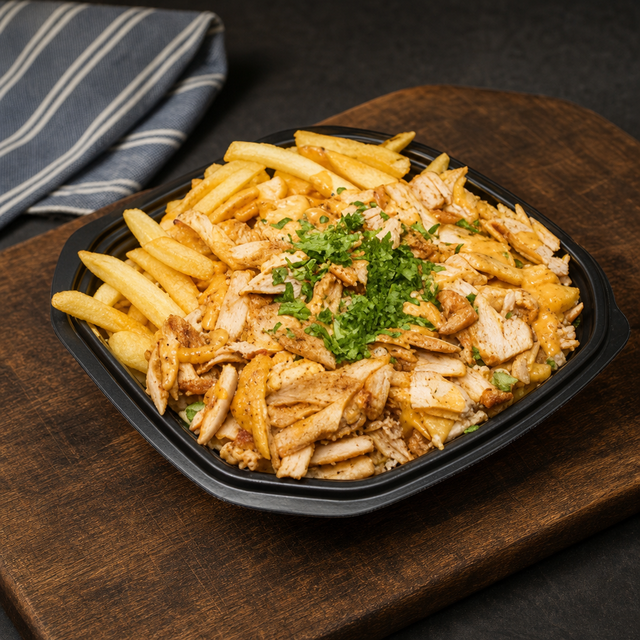 Chicken Shawerma Platter.